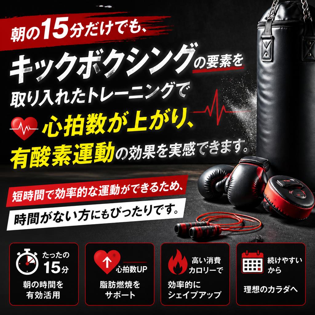 短時間トレーニングで疲れ知らず