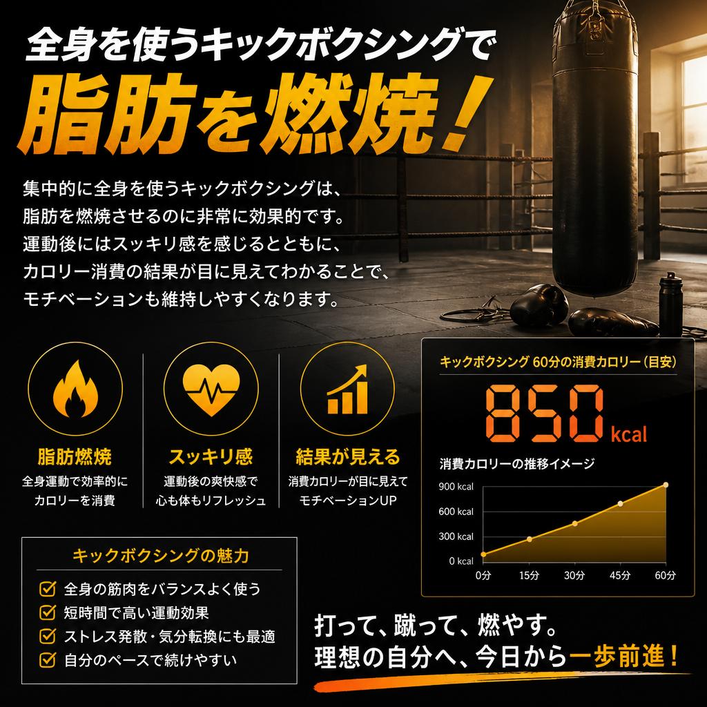 脂肪燃焼とカロリー消費の実感